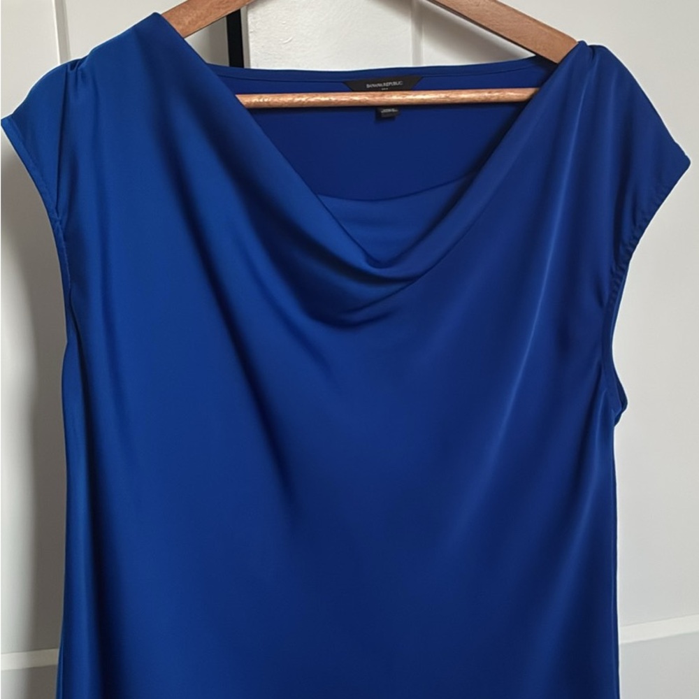 Banana Republic Royal Blue Women's Blouse